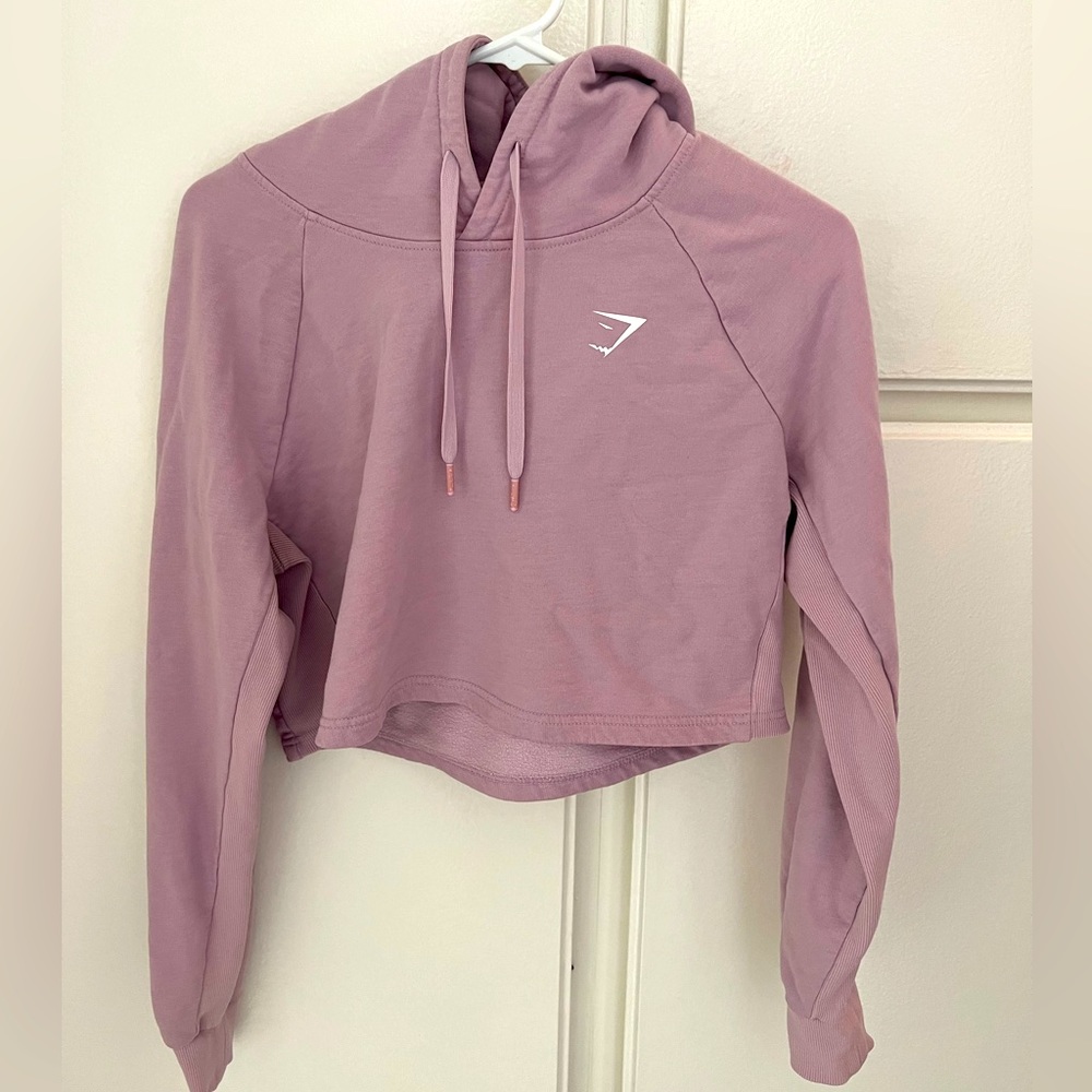 Gymshark crop hoodie (S)